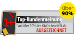 Von über 90% der Käufer AUSGEZEICHNET empfunden**